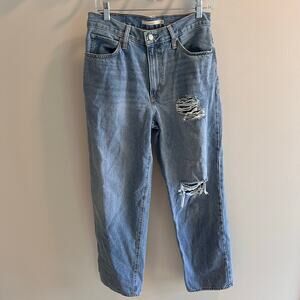 Levi’s  Distressed Denim ‘94 Baggy Jeans Size 28